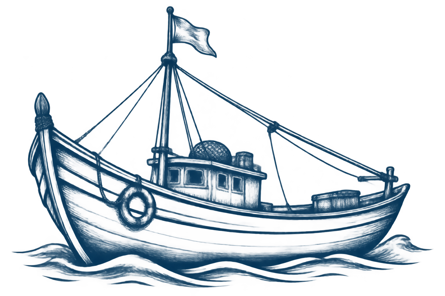 Boat illustration